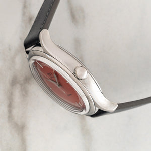 Kurono Tokyo Toki Automatic - Pink Salmon Dial - Full Set/Near Mint