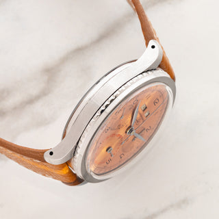 Leda Chronodate - w/"Salmon" Dial - Very Rare