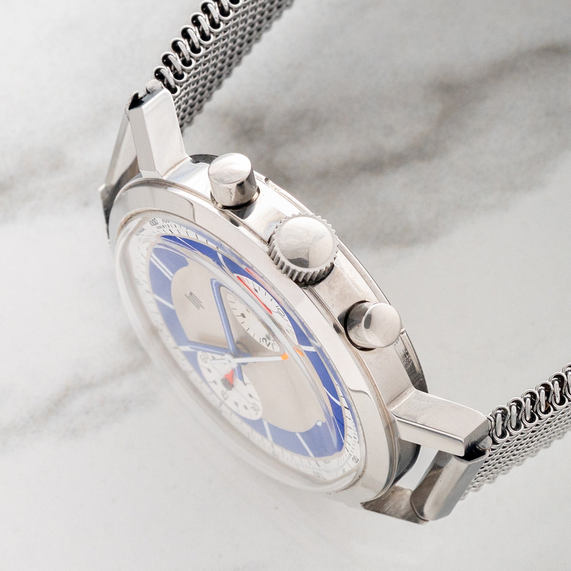 Lip Genève "Paul Newman" Chronograph - Box/*Unpolished* - Rare