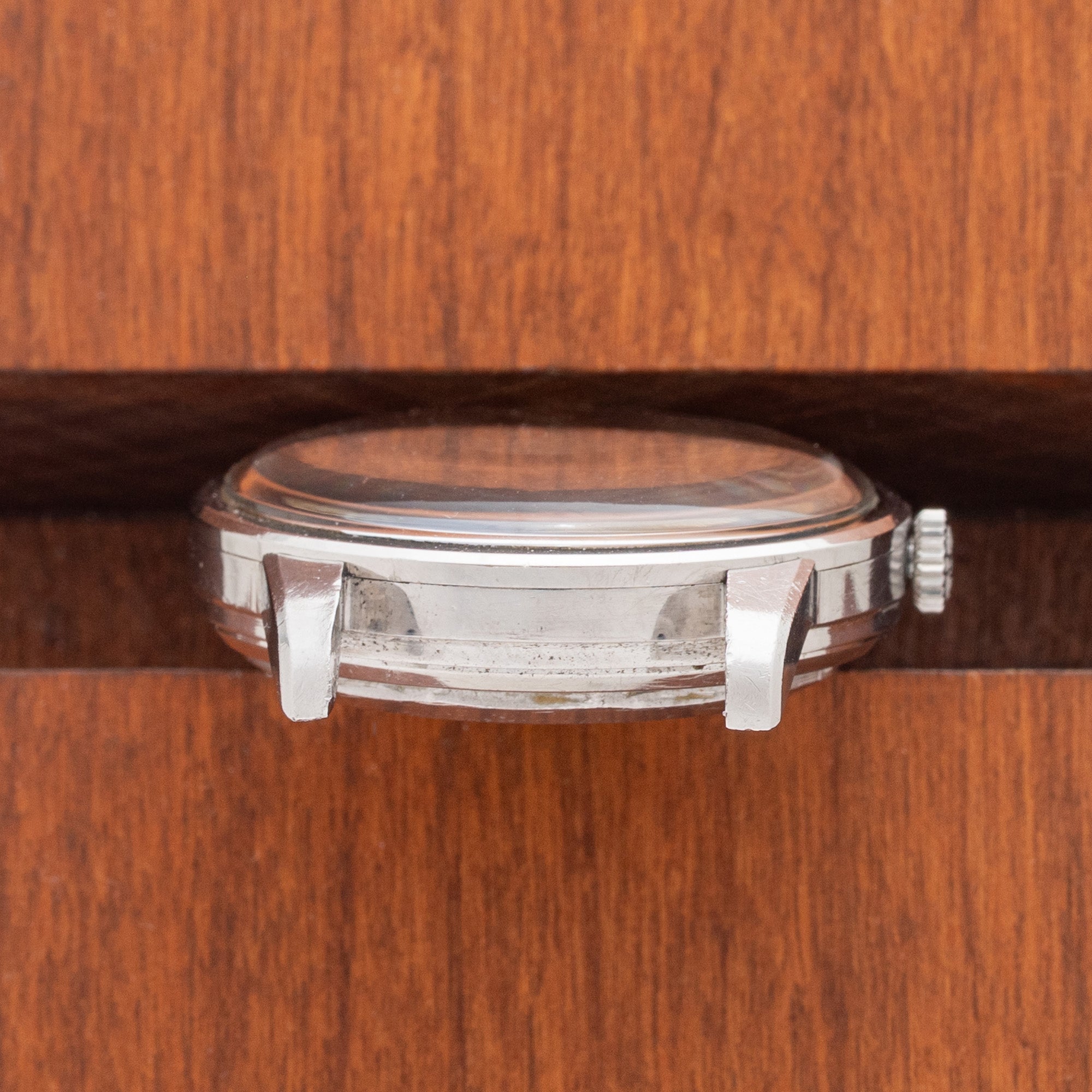 Longines Comet w/Black Gloss Gilt Dial - Very Rare/*Unpolished*