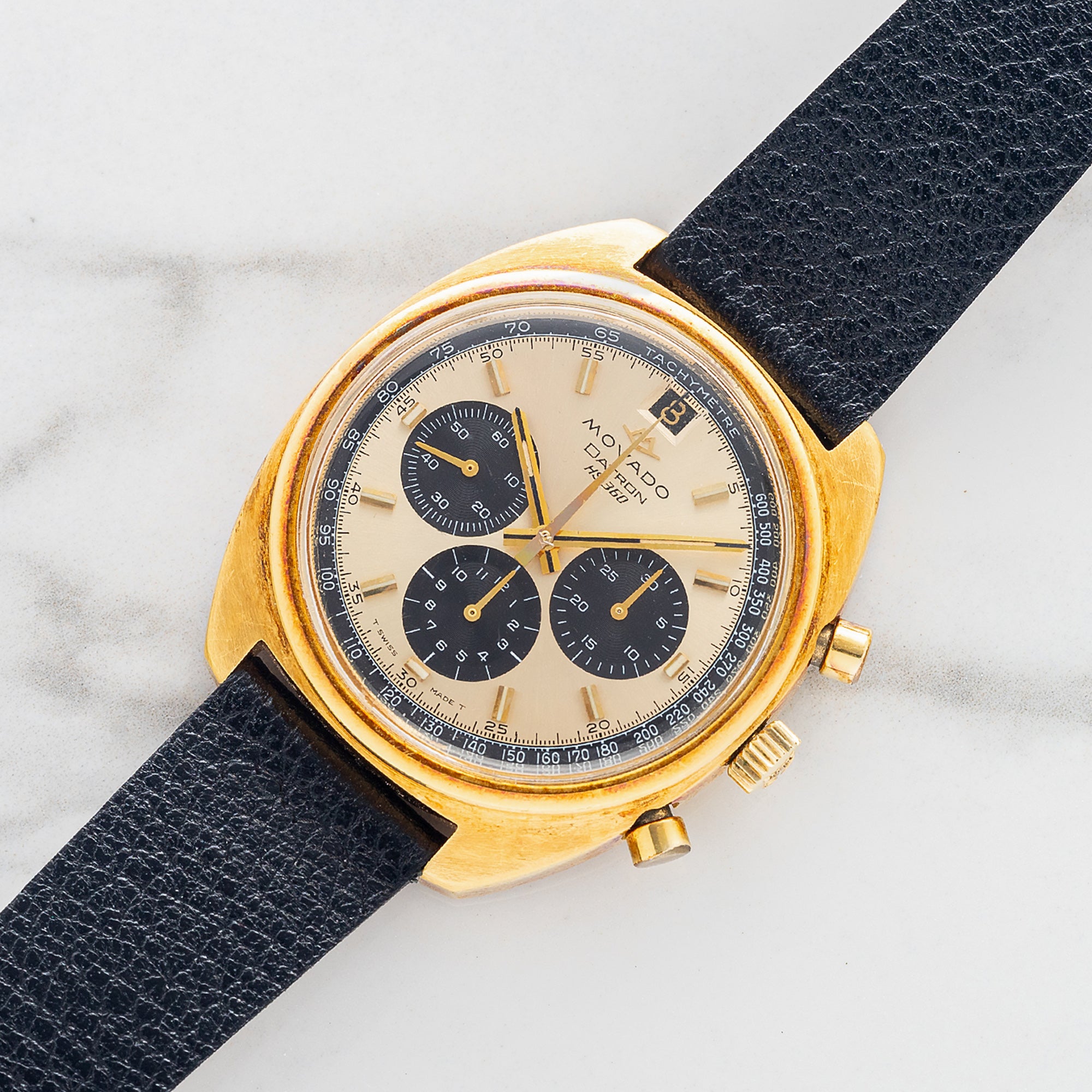 Movado Datron HS 360 w/El Primero Movement - Very Rare 18k Version