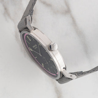Nomos Tangente 38 Date Tiefseegrau 179.S19 - Full Set