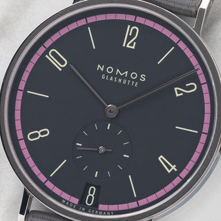 Nomos Tangente 38 Date Tiefseegrau 179.S19 - Full Set