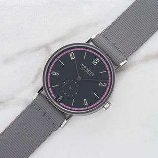 Nomos Tangente 38 Date Tiefseegrau 179.S19 - Full Set