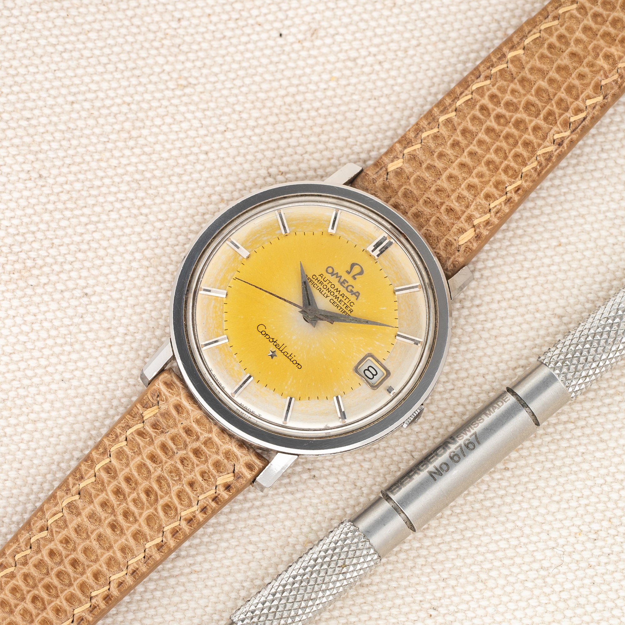 Omega Constellation Oversized w/Tropical Dial - *Unpolished*