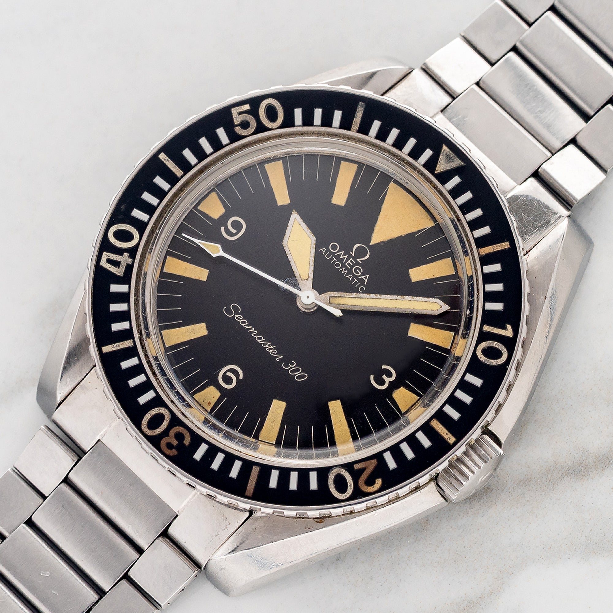 Omega Seamaster 300 - 165.024 "Big Triangle/Sword Hands" - Archive Papers/*Unpolished*