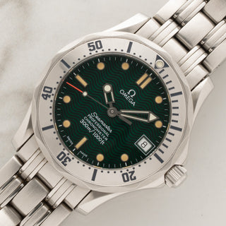 Omega Seamaster 300M Jacques Mayol 2553.41 w/Green Dial