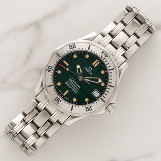 Omega Seamaster 300M Jacques Mayol 2553.41 w/Green Dial