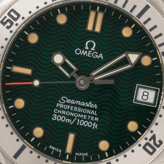 Omega Seamaster 300M Jacques Mayol 2553.41 w/Green Dial