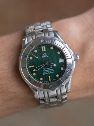 Omega Seamaster 300M Jacques Mayol 2553.41 w/Green Dial