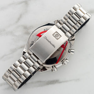 Omega Speedmaster Schumacher 3518.50 - Full Set - New Old Stock/Factory Sticker