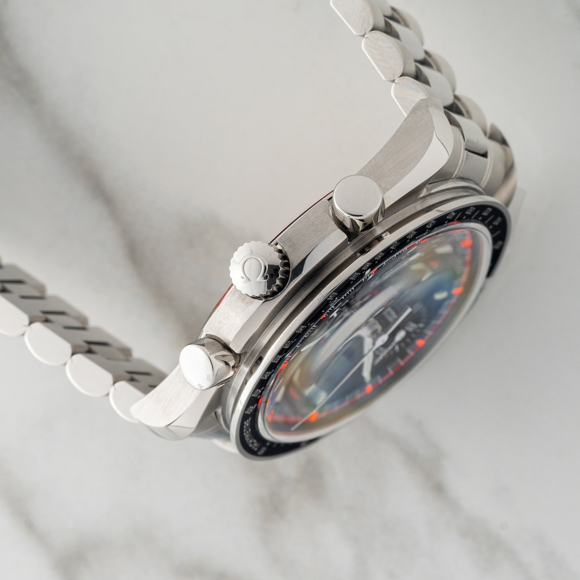 Omega Speedmaster Schumacher 3518.50 - Full Set - New Old Stock/Factory Sticker