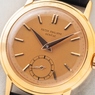 Patek Philippe Calatrava 2455R "Pink On Pink" - Service & Archive Papers