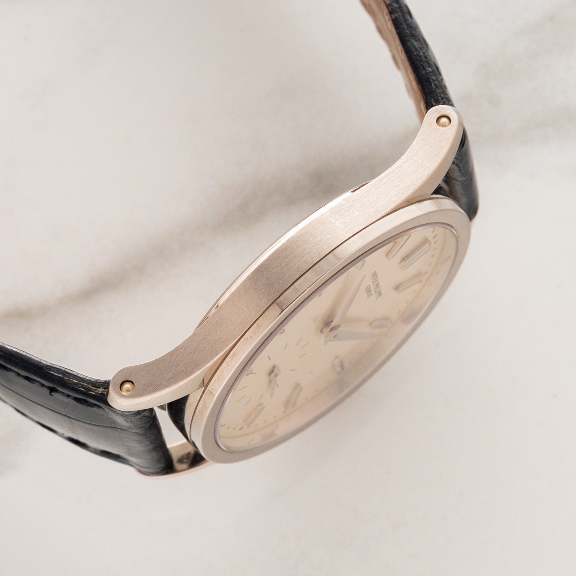 Patek Philippe Calatrava 3796G - Silver Dial - Archive Papers