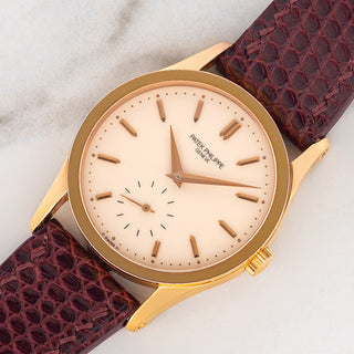 Patek Philippe Calatrava 3796R w/Cream Dial - Archive Papers