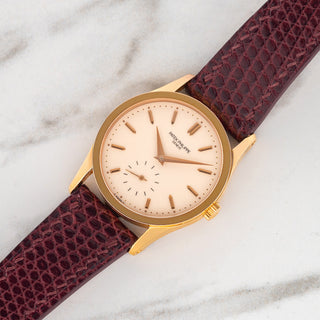 Patek Philippe Calatrava 3796R w/Cream Dial - Archive Papers
