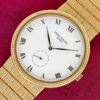 Patek Philippe Calatrava 3919/10J w/Hobnail Bracelet - *Unpolished*