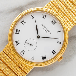 Patek Philippe Calatrava 3919/10J w/Hobnail Bracelet - *Unpolished*