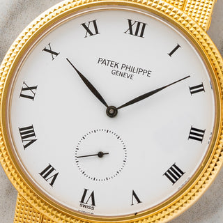 Patek Philippe Calatrava 3919/10J w/Hobnail Bracelet - *Unpolished*