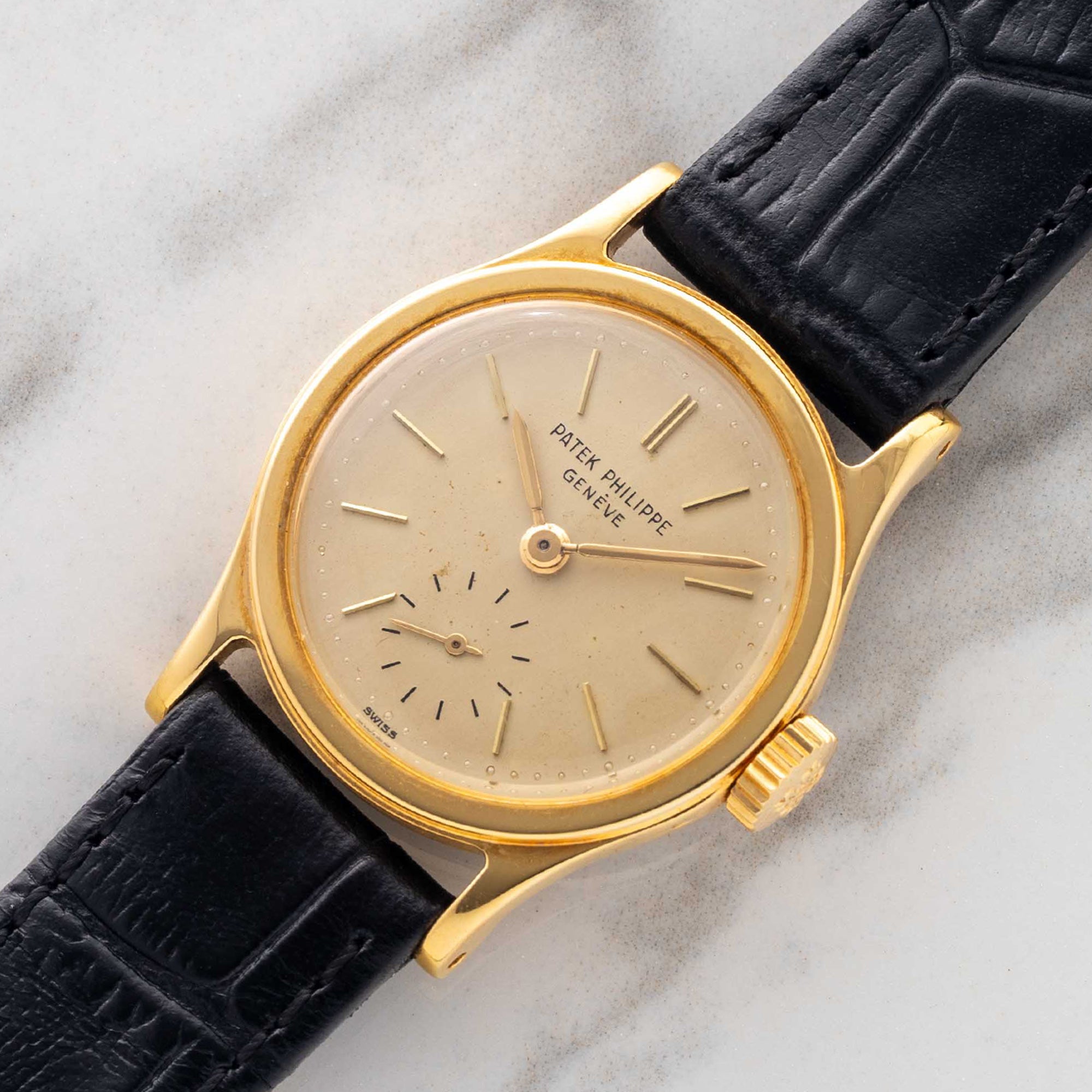 Patek Philippe Calatrava 438 w/Patek Service - Extremely Rare