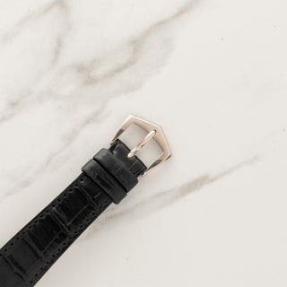 Patek Philippe Calatrava 5022G 18k buckle at Collectors Corner NY