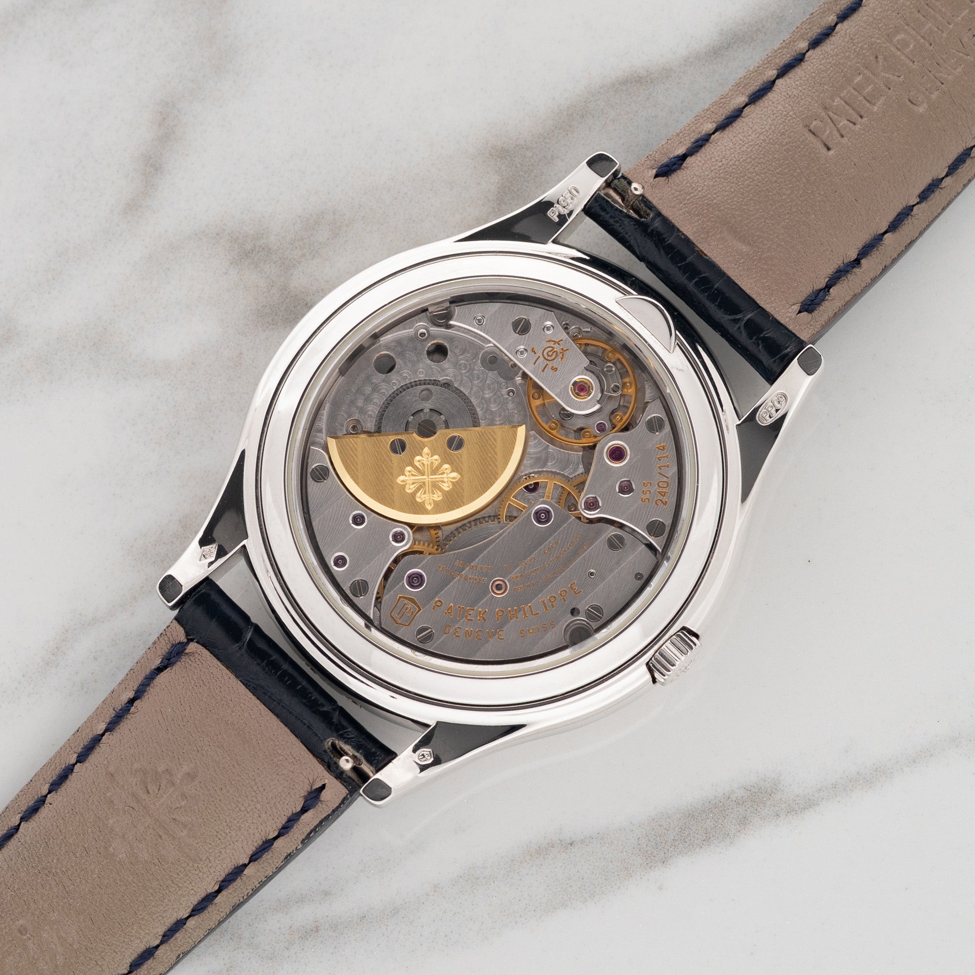Patek Philippe Perpetual Calendar 5140P w/Blue Dial - Full Set