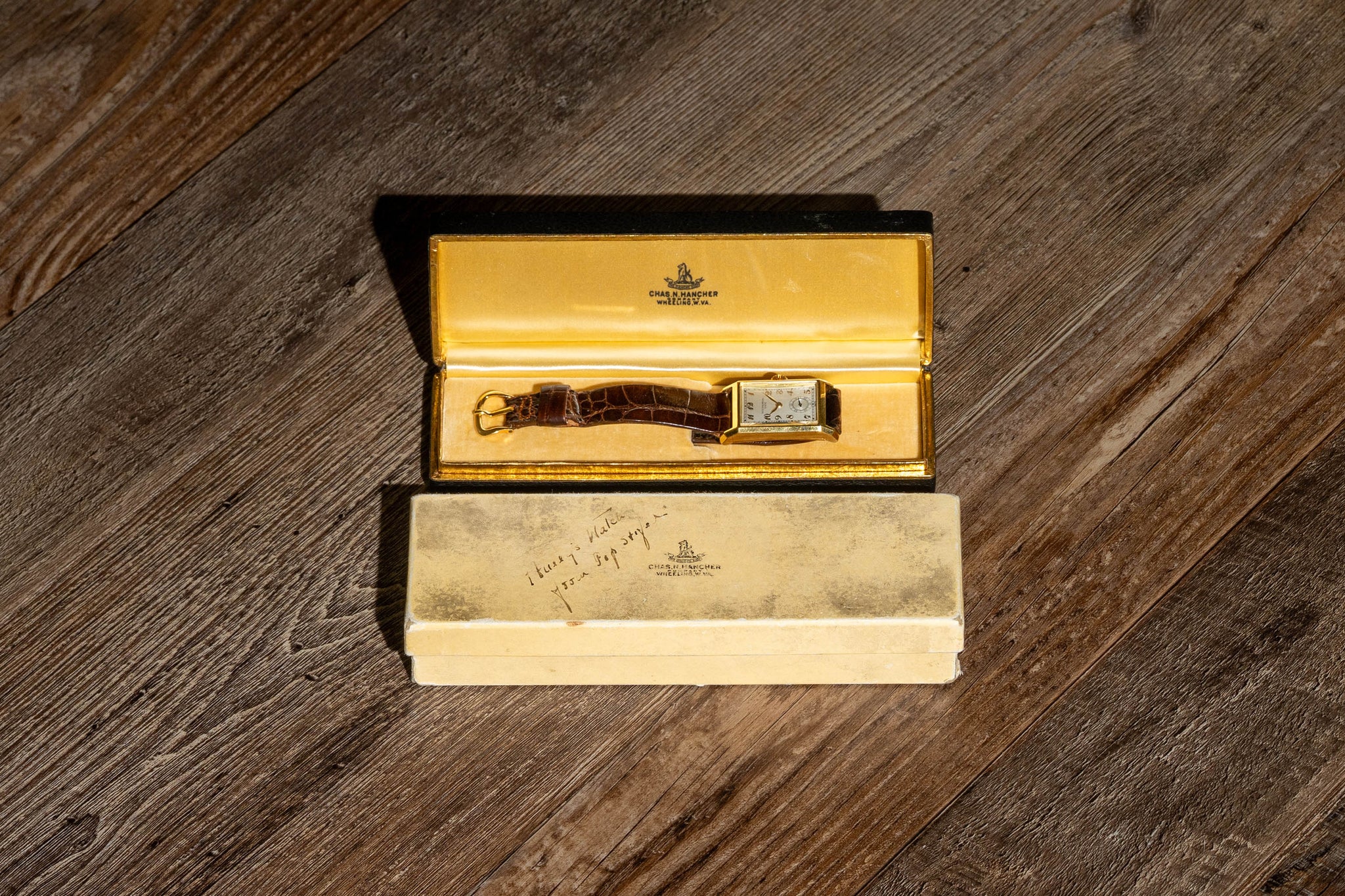 Patek Philippe "Tank" - Breguet Numerals (1930s) - Very Rare/*Unpolished*