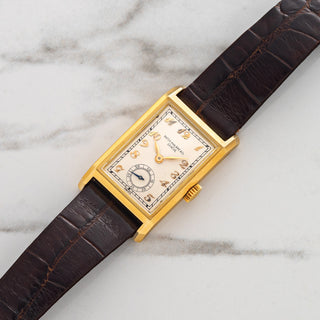 Patek Philippe "Tank" - Breguet Numerals (1930s) - Very Rare/*Unpolished*