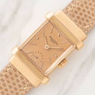 patek philippe top hat 1450 pink on pink archive papers dial vintage watches collectors corner ny dccc1dbc 79b2 4e93-ae28 4b09c373d397 | Collectors Corner NY