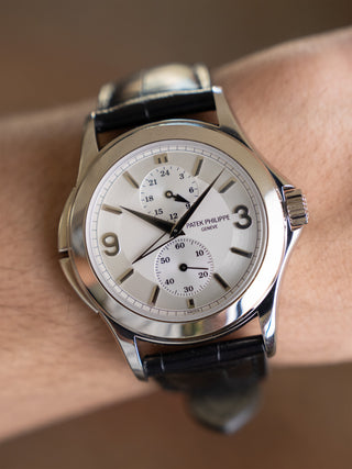 Patek Philippe Calatrava Travel Time 5134G at Collectors Corner NY
