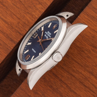Rolex Air-King 14000 w/Arabic Blue Dial - Papers
