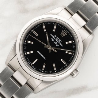 Rolex Air King 14000 w/Black Dial