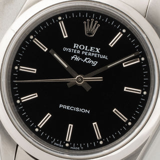 Rolex Air King 14000 w/Black Dial