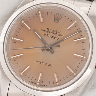 Rolex Air-King 14000 "Tropical Pink" - Papers