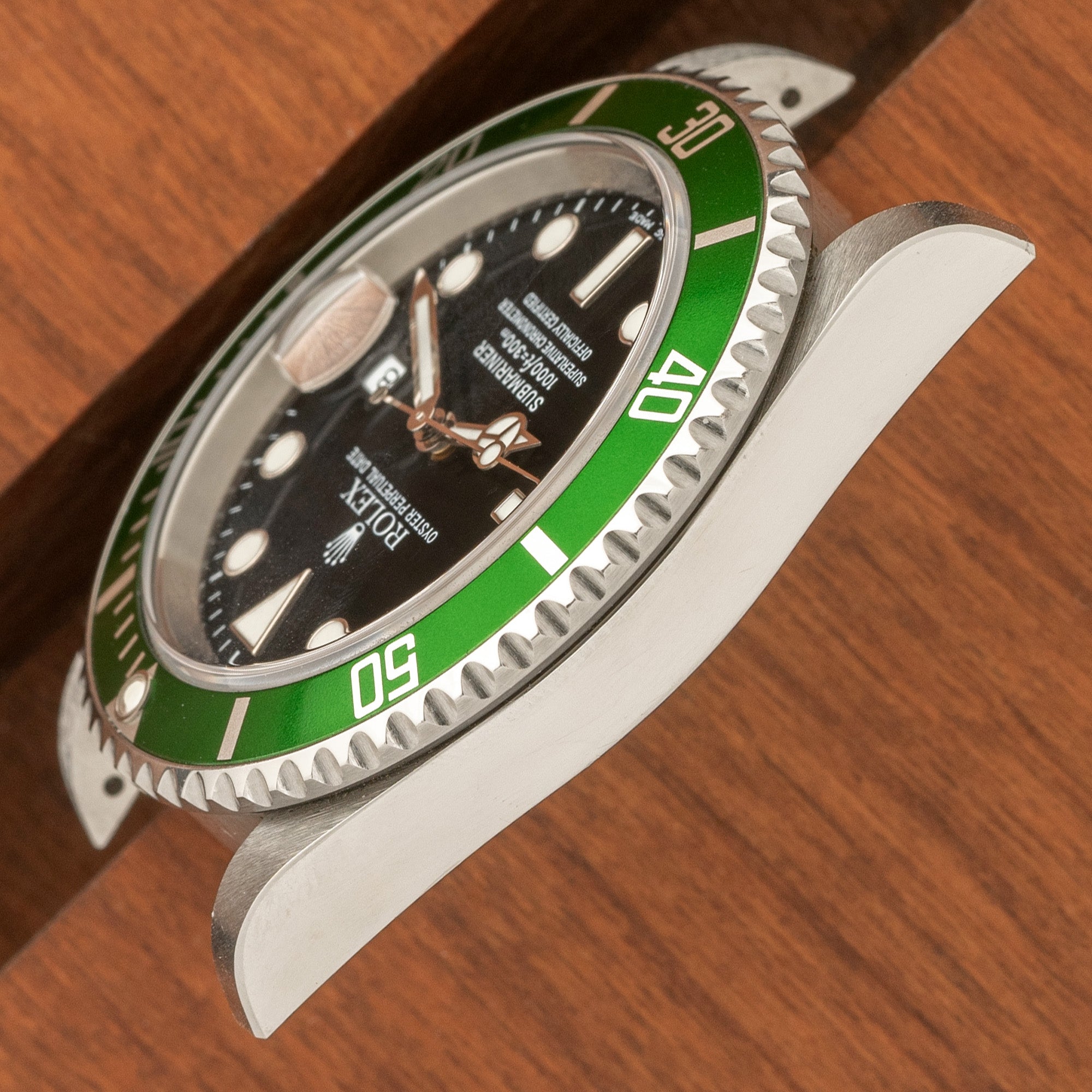 Rolex Anniversary Submariner 16610LV "Kermit" - Box & Papers - Near Mint/*Unpolished*