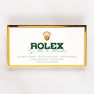 Rolex Brass Case Signage - GMT-Master