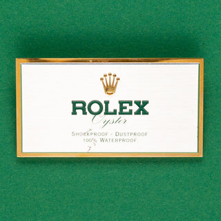 Rolex Brass Case Signage - Oyster