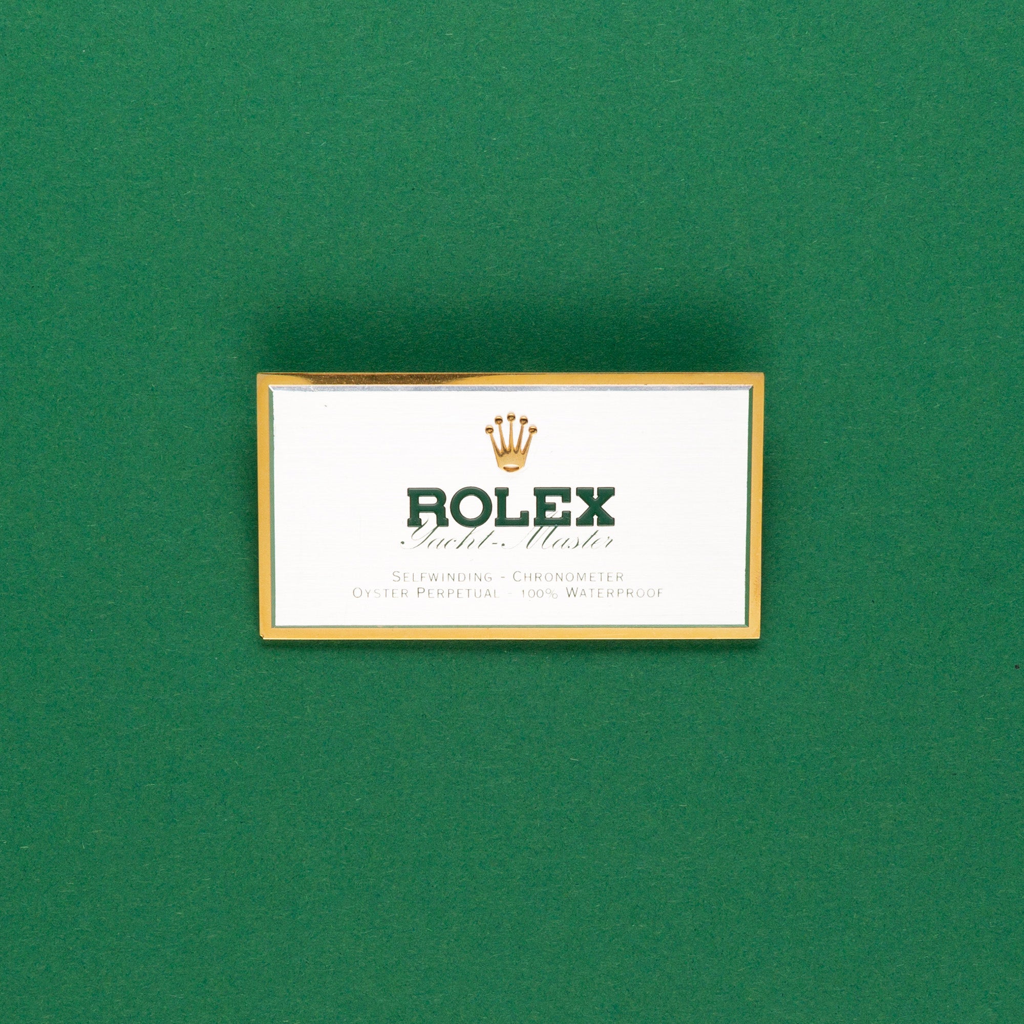 Rolex Brass Case Signage Yacht Master Collectors Corner NY rolex-brass-case-signage-yacht-master-collectors-corner-ny