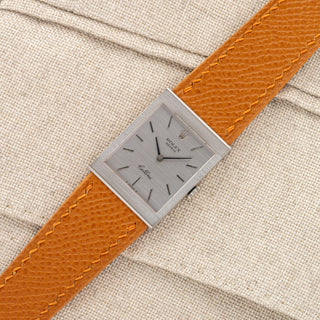 Rolex Cellini 4014 - 18k White Gold w/Papers & Tag - *Unpolished*