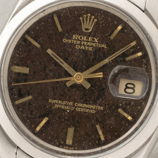 Rolex Date 1500 w/"Tropical Espresso" Dial