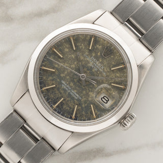 Rolex Date 1500 w/"Tropical Gecko" Dial