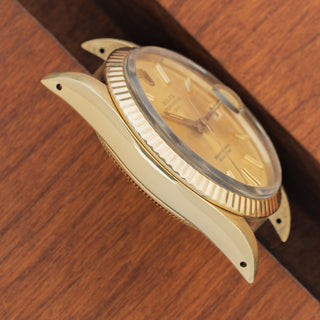 Rolex Date 15037 w/Gold "Champagne" Dial