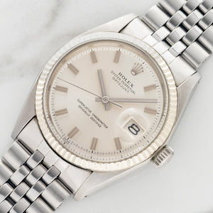 Rolex Datejust 1601 "No-Lume WideBoy" - Box & Papers