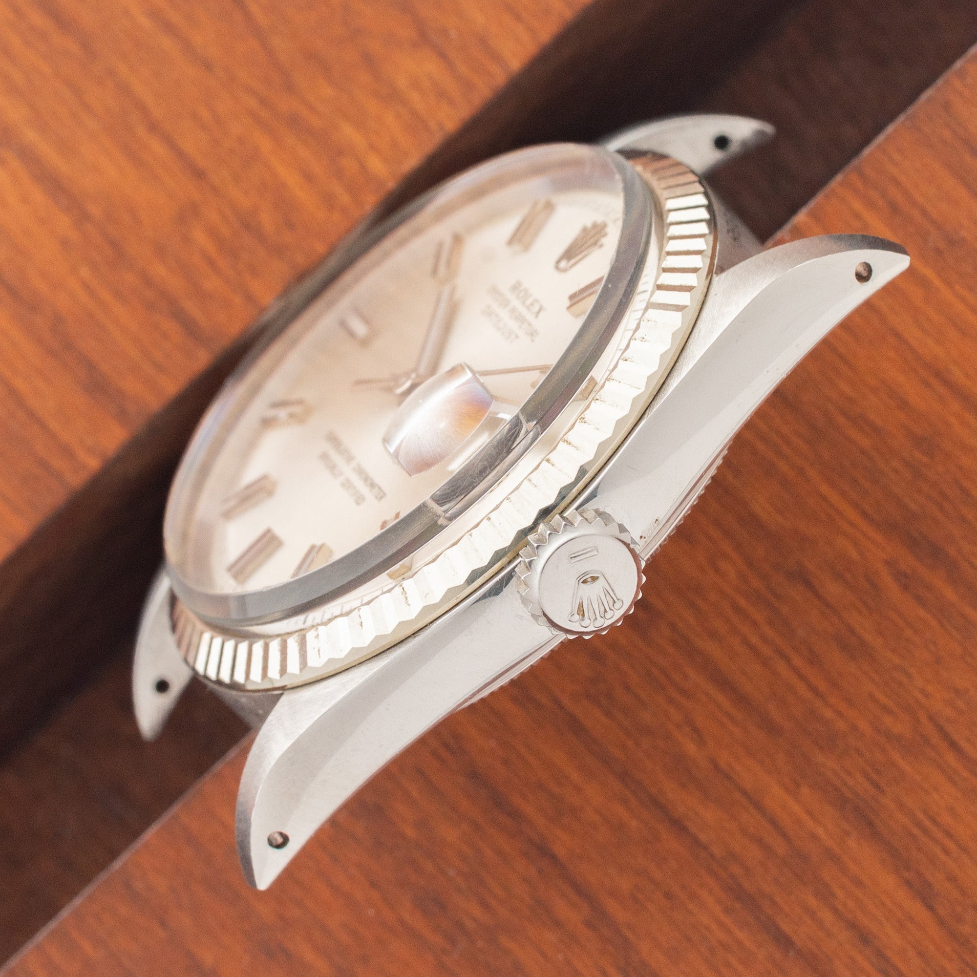 Rolex Datejust 1601 "No-Lume WideBoy" - Box & Papers