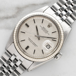 Rolex Datejust 1601 w/"Silver Linen Dial"