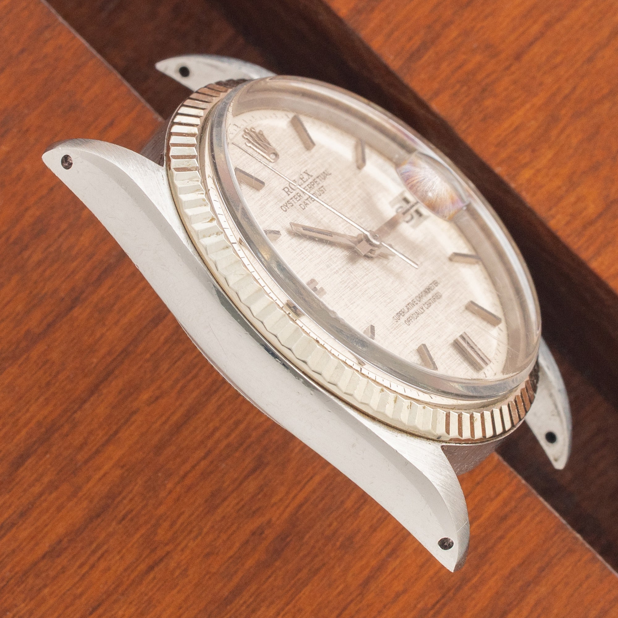 Rolex Datejust 1601 w/"Silver Linen Dial"