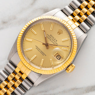 Rolex Datejust 16013 "Two Tone Champagne"