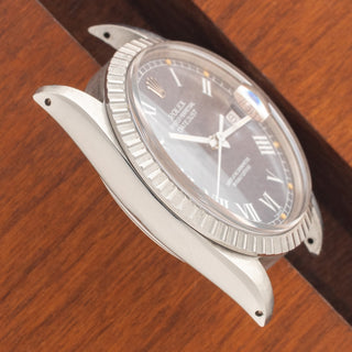 Rolex Datejust 16030 "Blue Buckley" - Box & Papers - Rare