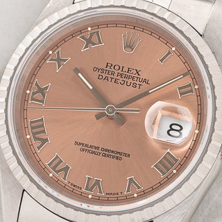 Rolex Datejust 16220 w/Roman "Salmon" Dial