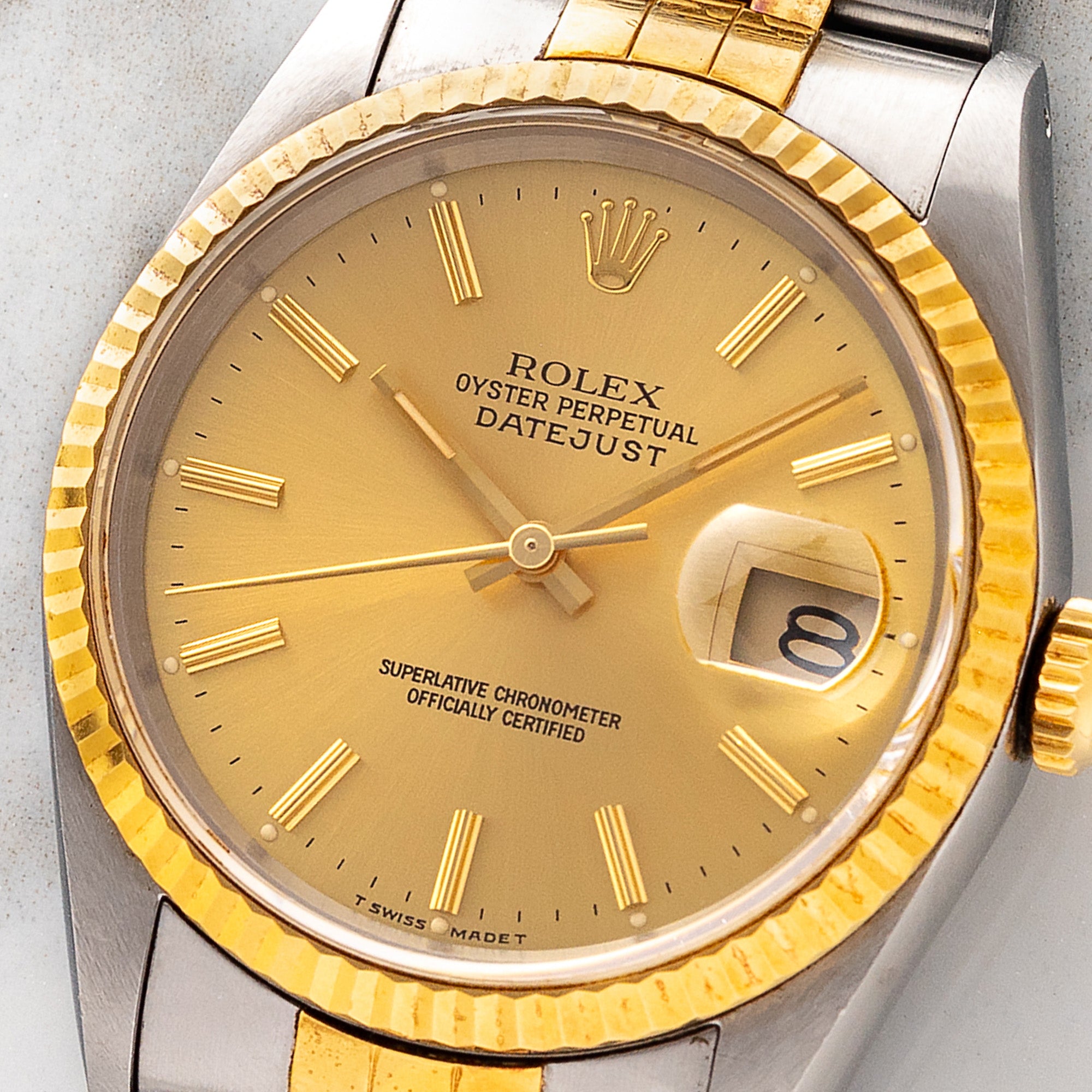 Rolex Datejust 16233 "Two Tone Champagne" - *Unpolished*